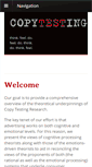 Mobile Screenshot of copytesting.org
